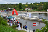 2017-05-20 Zahájení plaveb přes Hněvkovice jez